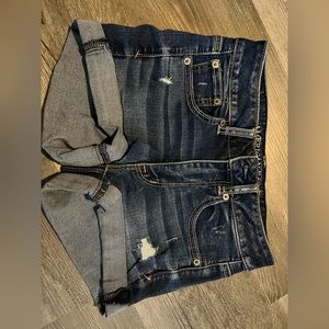 American eagle jean shorts